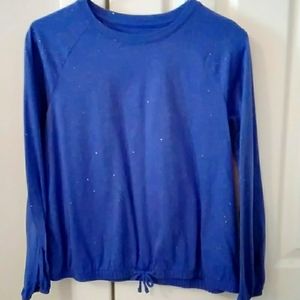 Purple star kinda cropped shirt